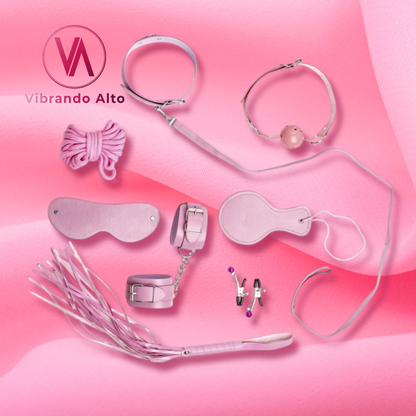 Kit 8 Piezas ROSA 🌸