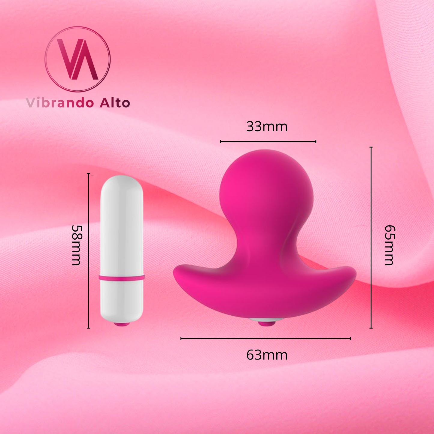 Mini Plug Vibrador 💕